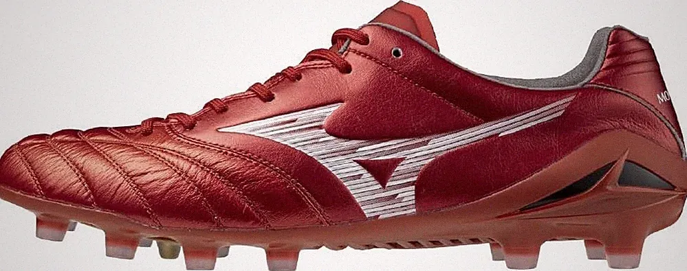 MIZUNO Soccer Cleats MONARCIDA NEO 3 ELITE P1GA2520 Ruby Red x White