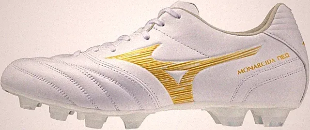 MIZUNO Soccer Cleats MONARCIDA NEO 3 SW P1GA2624 White/Gold