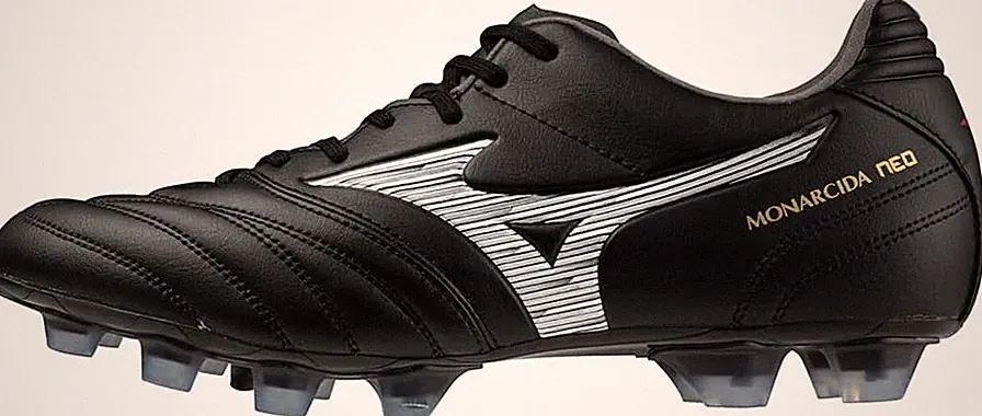 MIZUNO Soccer Cleats MONARCIDA NEO 3 SW Super Wide P1GA2424 Black/White
