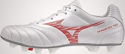 MIZUNO Soccer Cleats MONARCIDA NEO 3 WIDE ELITE P1GA2421 White/Red