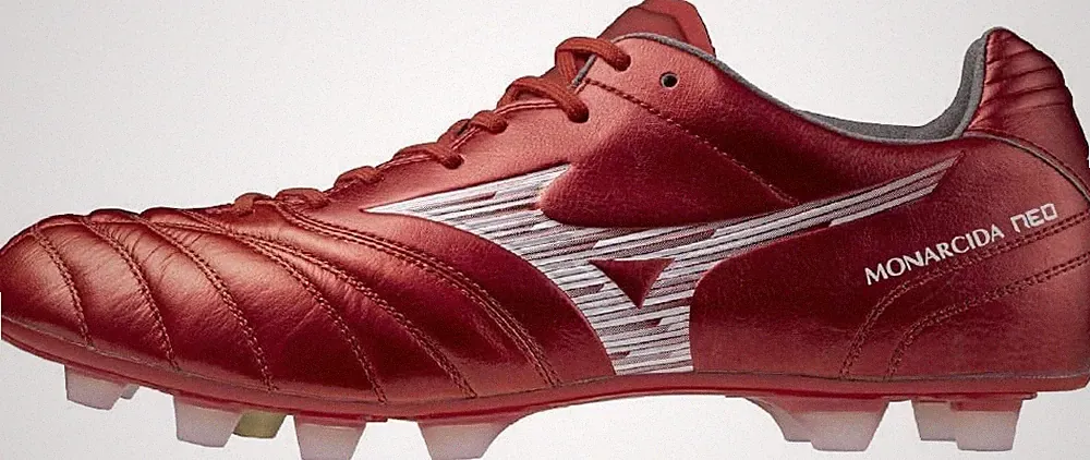 MIZUNO Soccer Cleats MONARCIDA NEO 3 WIDE ELITE P1GA2521 Ruby Red/White