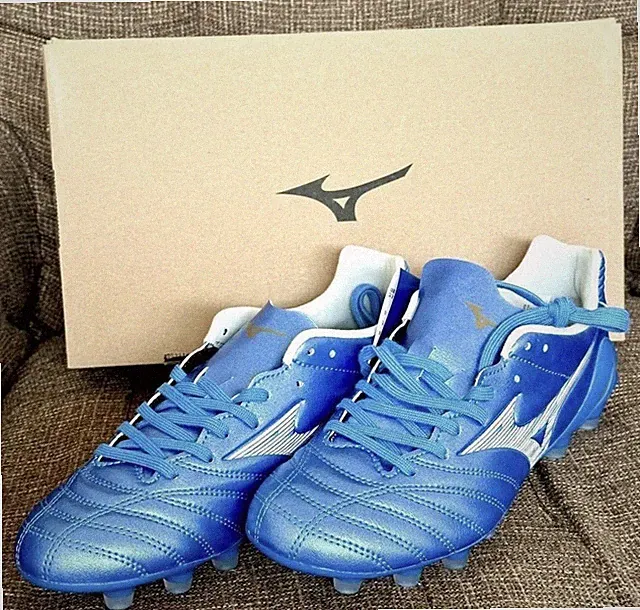 MIZUNO Soccer Cleats Monarcida Neo III PRO P1GA2422 27 BLUE WHITE US 8
