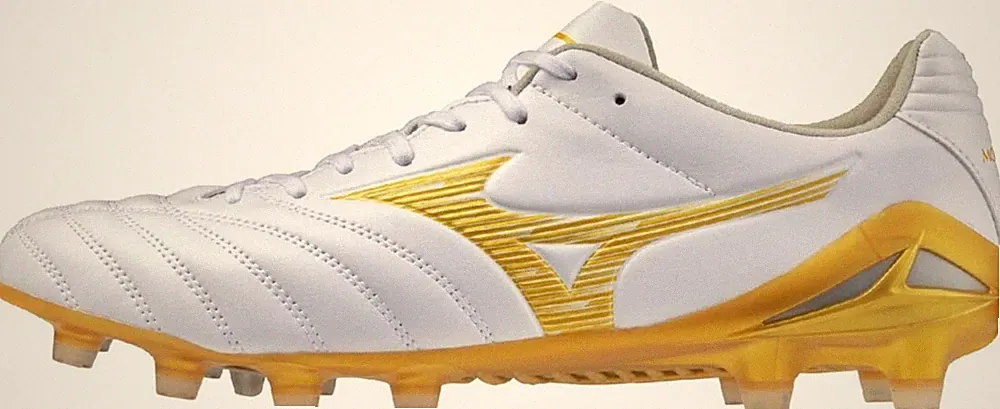 MIZUNO Soccer Cleats MONARCIDA NEO3 PRO P1GA2622 White/Gold