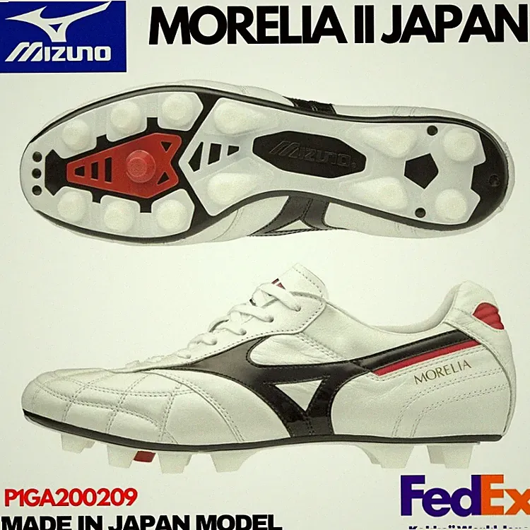 Mizuno Soccer Cleats MORELIA 2 JAPAN P1GA200209 White Cross stitch 2020 MODEL
