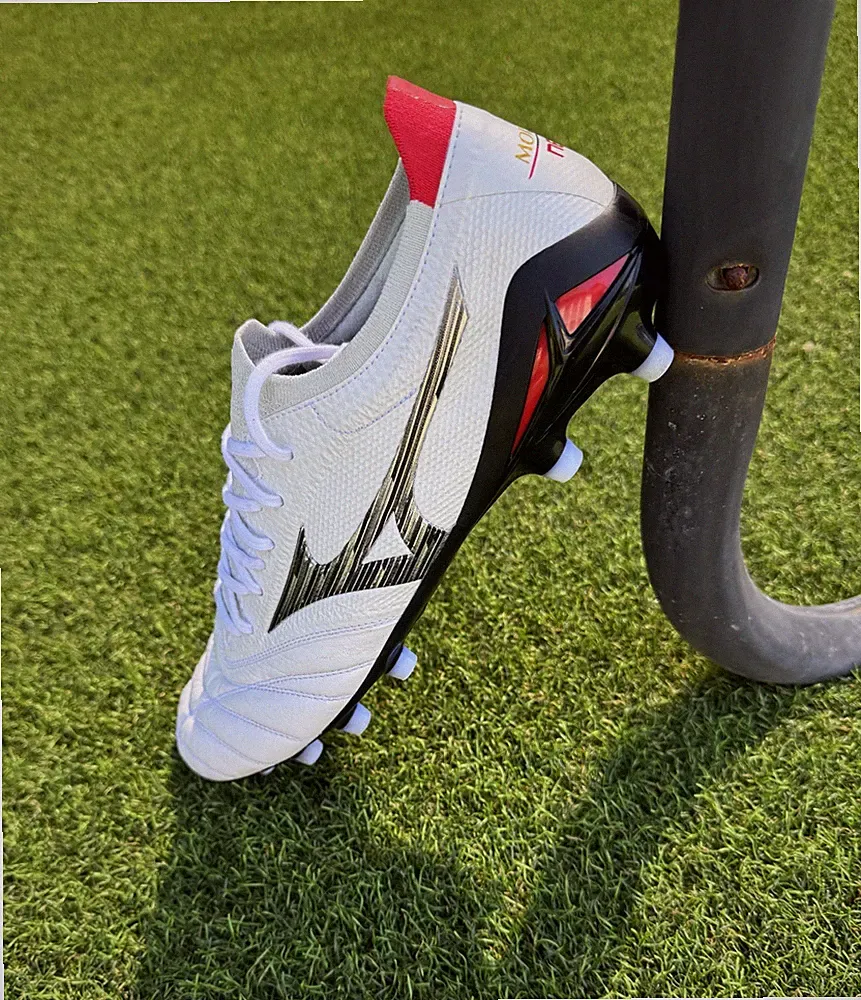 Mizuno Soccer Cleats Morelia Neo IV B Japan White Pearl P1GA234009 men's 10.5