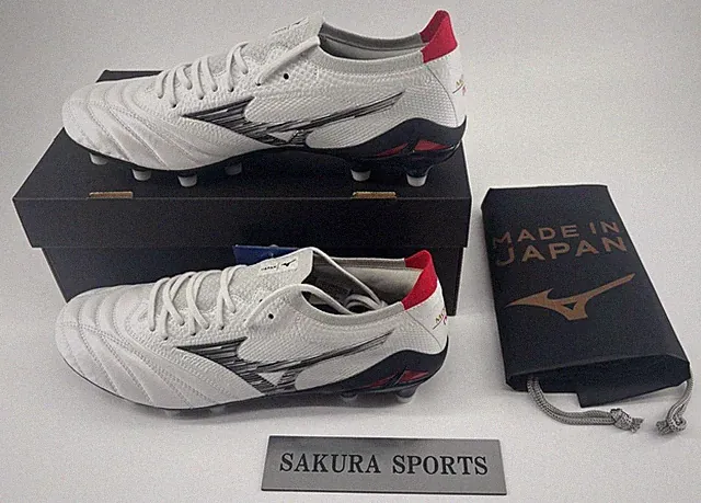 Mizuno Soccer Cleats P1GA234009 MORELIA NEO 4 β beta JAPAN Super White Pearl new