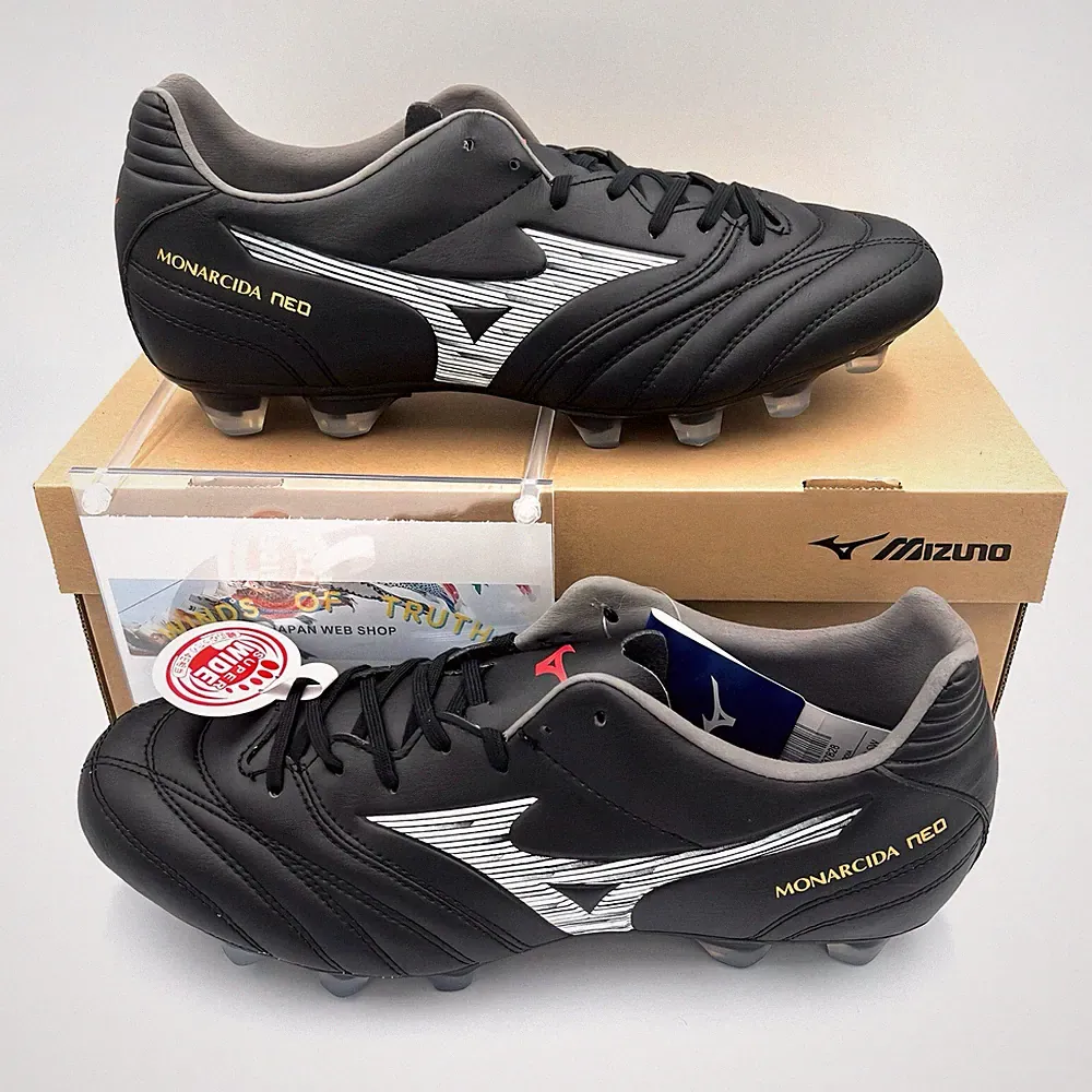 MIZUNO Soccer Cleats Shoes MONARCIDA NEO III SW 4E Super Wide P1GA2424 01 New