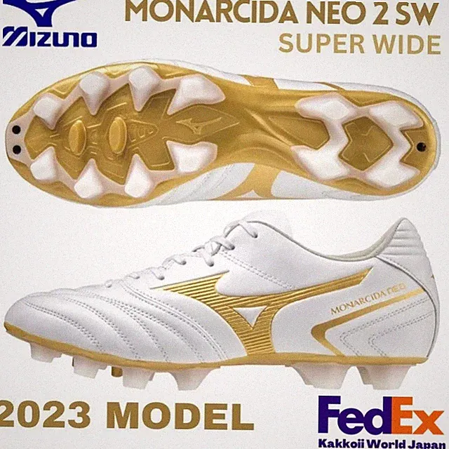 MIZUNO Soccer Football Shoes MONARCIDA NEO 2 SW P1GA2324 52 SUPER WIDE 2023 NEW