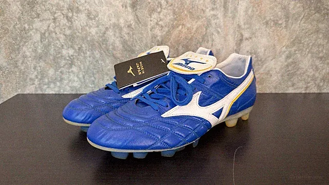 Mizuno Wave Cup Legend FG LE Blue P1GA201901 / Men’s Sz 10