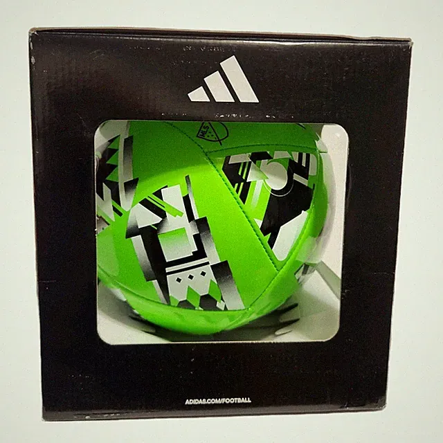 MLS Club Size 5 Neon Green & Black Official Size & Weight Soccer Ball
