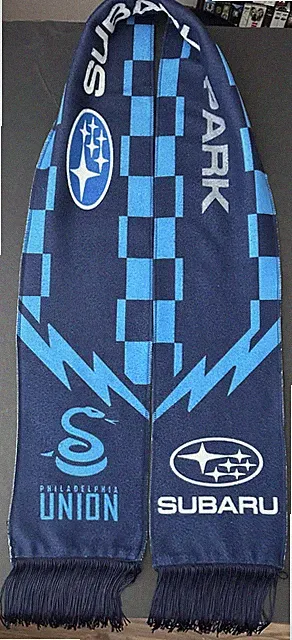 MLS GEAR | Philadelphia Union | Subaru Park - Winter Scarf | Free Shipping