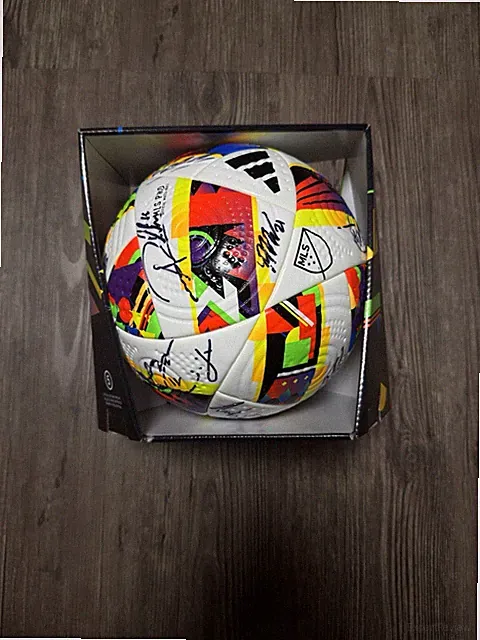 MLS Pro Official Match Autographed Seattle Men’s Team 2025 Soccer Ball Size 5