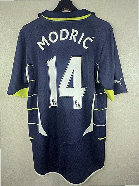 MODRIC #14 TOTTENHAM HOTSPUR 2010/11 THIRD FOOTBALL SHIRT JERSEY PUMA sz Fits M