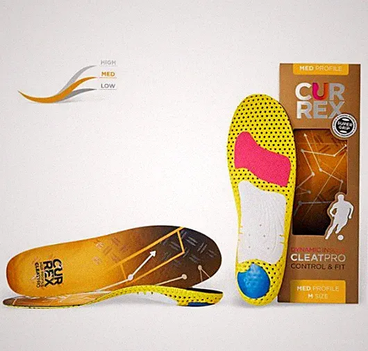 MSRP $60 | CURREX CleatPro Insoles – Medium Profile – XL – NIB