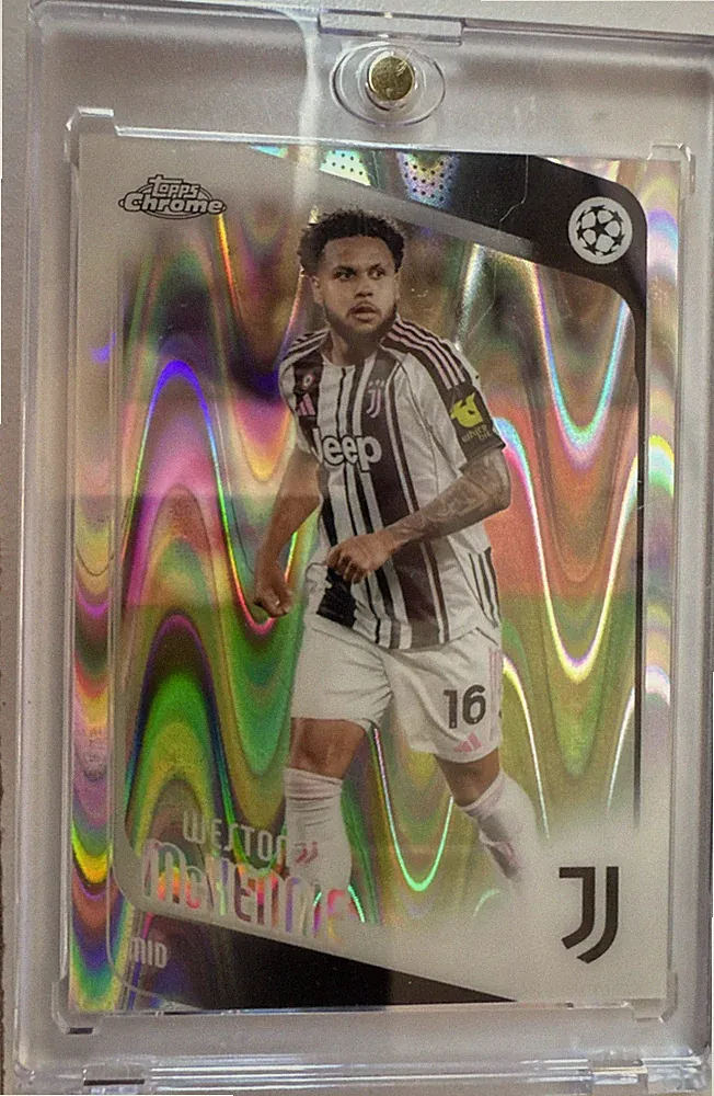 🔥🔥MUST HAVE🔥🔥2025-26 Topps Uefa Club Competitions - Weston McKennie #15