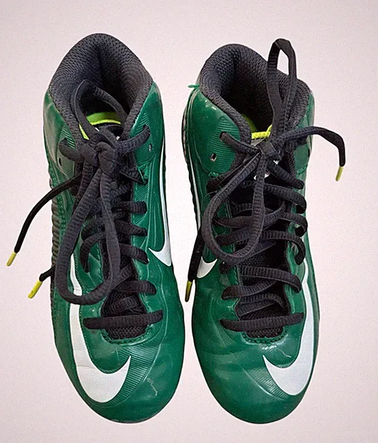 MVP Striker Soccer Cleats Unisex 1 Youth Cleats - Black And Green