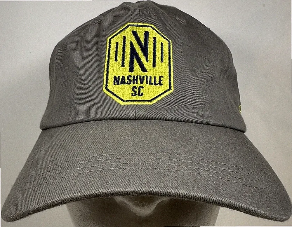 Nashville Soccer Club SC Stadium Essentials SnapBack Gray Hat Cap