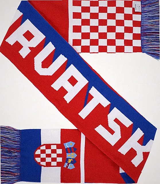 National Soccer High-Definition HD Knit Scarf (Croatia)