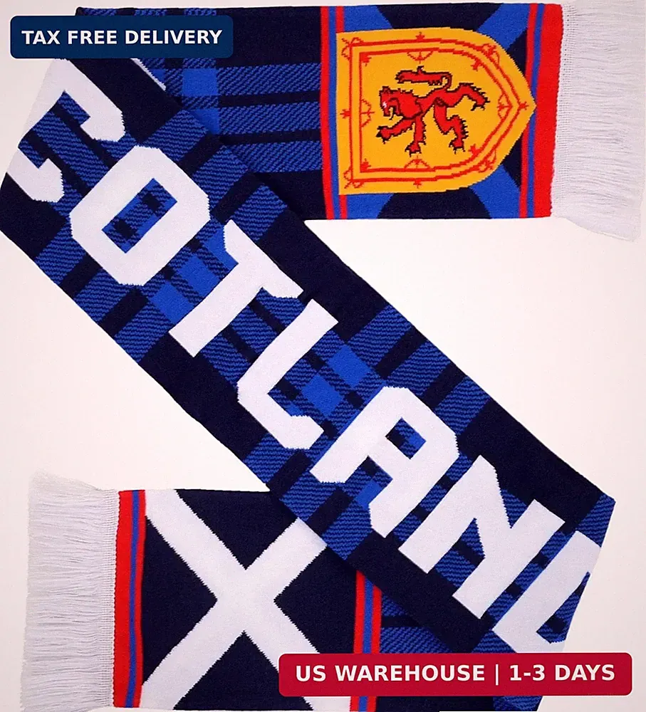 National Soccer High-Definition HD Knit Scarf (Scotland)