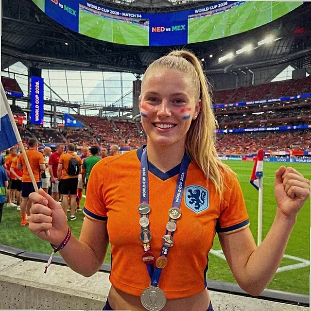 Netherlands Soccer Crop Top Jersey | Women's Retro Oranje Football Shirt