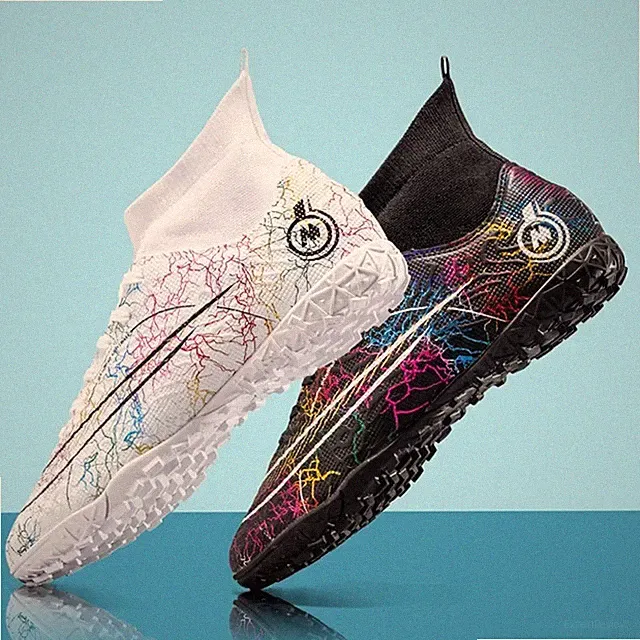 Neutral Soccer Shoes Men'S Outdoor Breathable Lightweight Soccer Shoes Mens Socc