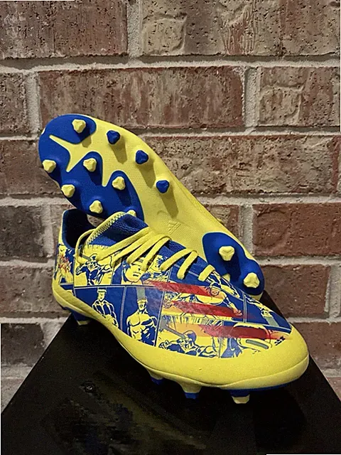 New 9.5 Adidas X Ghosted.3 MG X-Men Cyclops Marvel Soccer Cleats GZ7558 Men