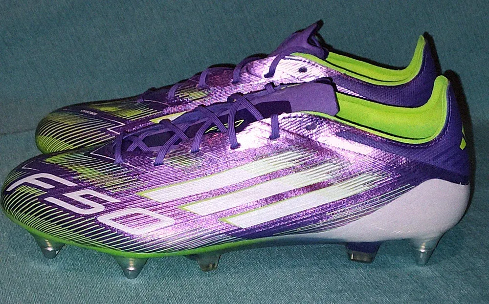 NEW Addias F50 Elite SG Soft Ground Soccer Studs Cleats Shoes JH7633 Mens 8.5