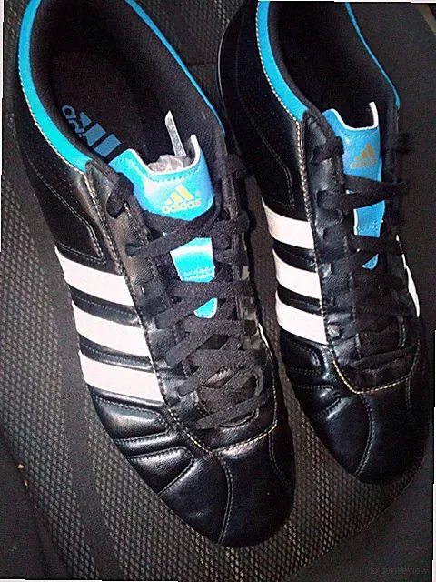 New Adidas AdiQuestra IV MG soccer cleats shoes NEW men's blue size 13