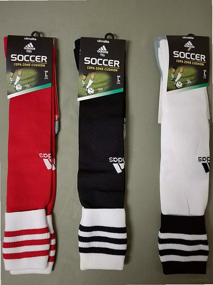 New Adidas Climalite Copa Zone Cushion Soccer Socks. 3 Colors To Choose.