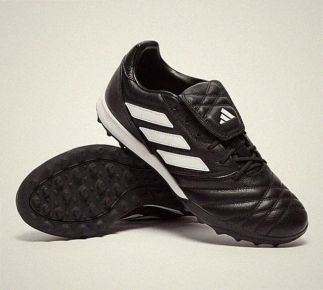 New Adidas Copa Gloro TF Turf Soccer Leather Shoes Mania Classic Black-White SZS