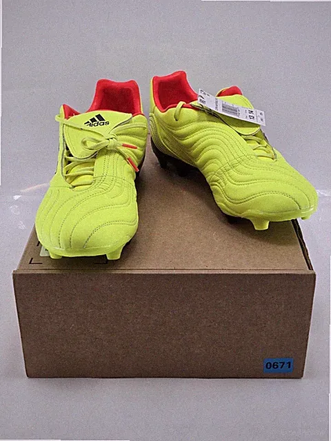 NEW Adidas Copa Kapitan .2 Firm Ground Cleats - Yellow/Black/Red - Size 13 Men