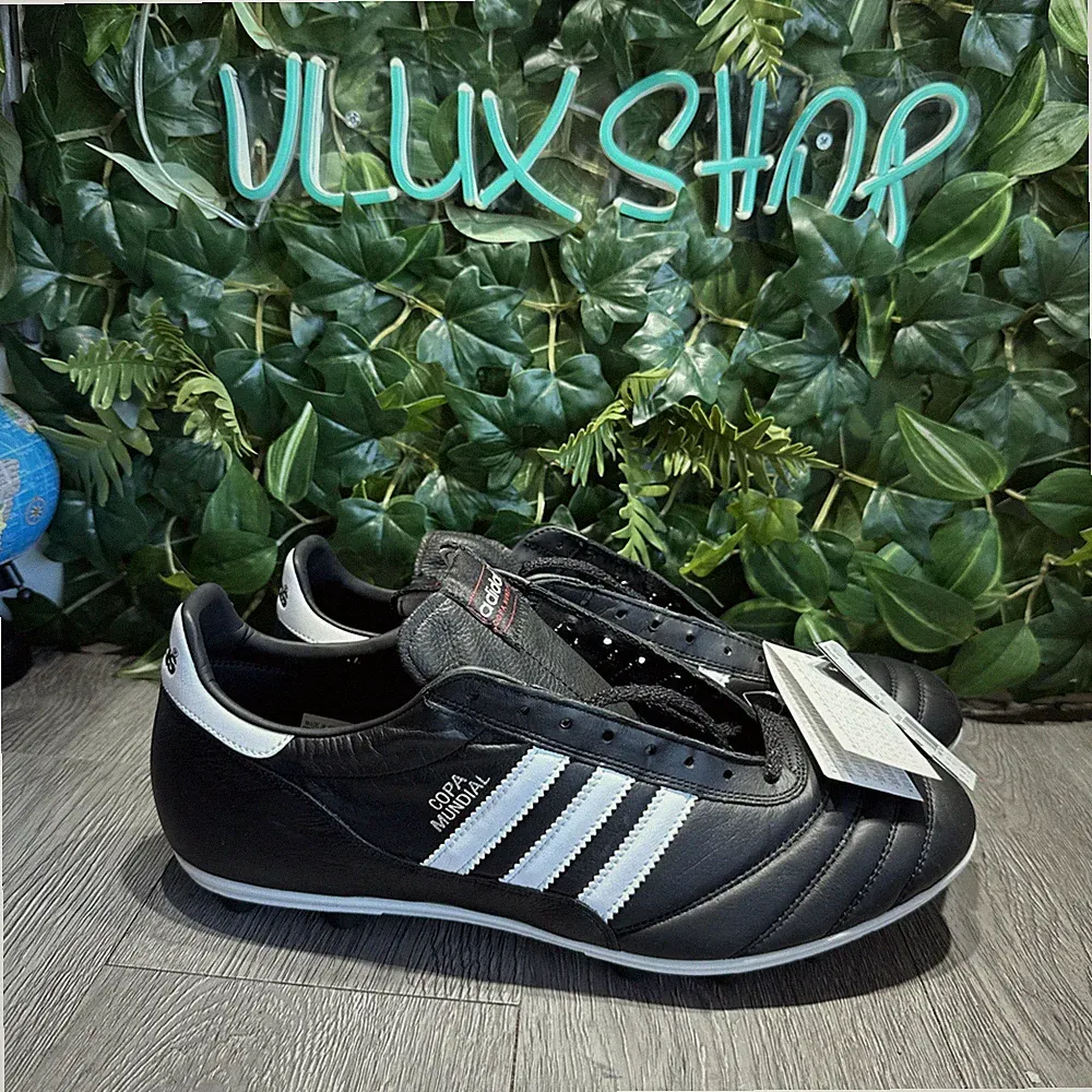 NEW Adidas Copa Mundial Cleats for Soccer - Black White - Women Men Size 14