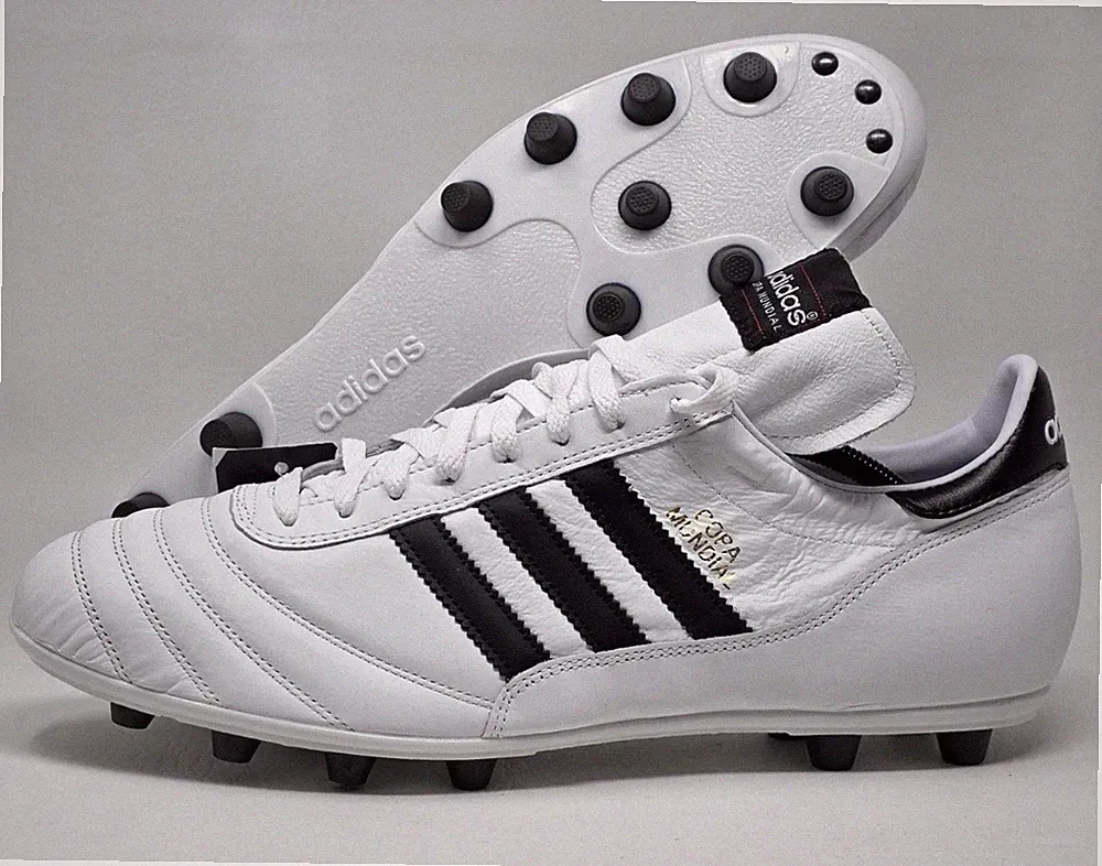 New Adidas Copa Mundial Leather Soccer Cleats White Black ID4050 Men’s 13