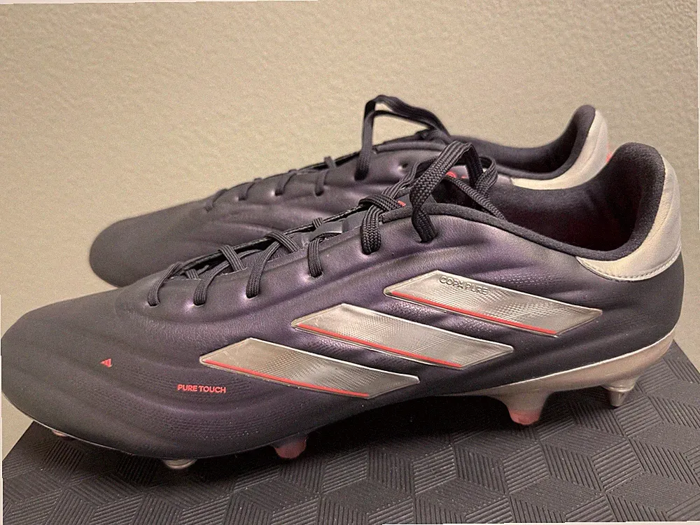 New Adidas Copa Pure 2 Elite SG Soccer Cleats Aurora Black IG8693 Men's Sz 13