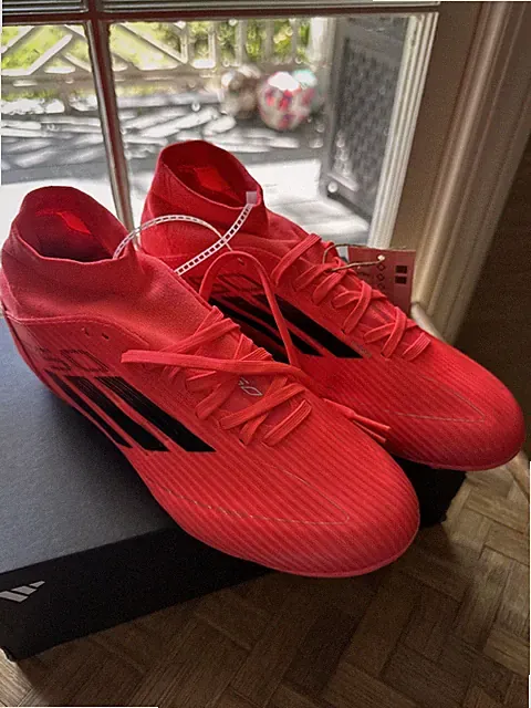 New Adidas F50 League Mid Soccer Cleats Women’s 6.5 7 9 IH3813 Turbo Pink Black