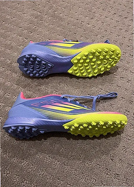 NEW adidas F50 League TF Turf Soccer Cleats Shoes Blue Pink IE1230 Mens Size 9.5