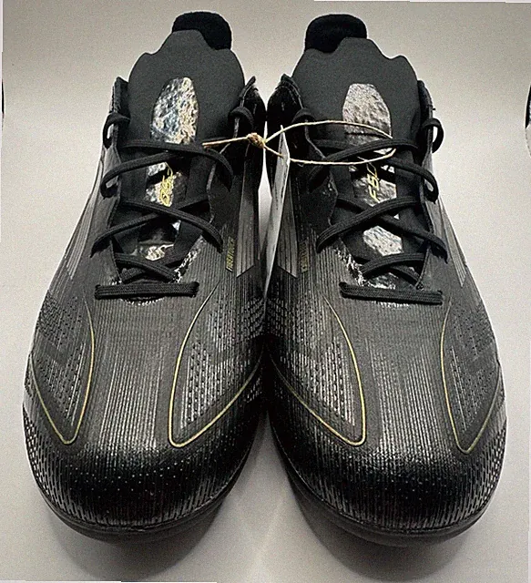 NEW Adidas F50 Pro FG K Soccer Cleats Black Gold IF1358 Mens Size 4.5 Womens 5.5