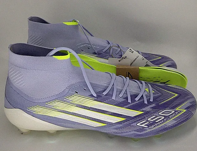 New Adidas F50 Sparkfusion Elite Mid FG Size 13 Us Women's Soccer Cleats JH7648