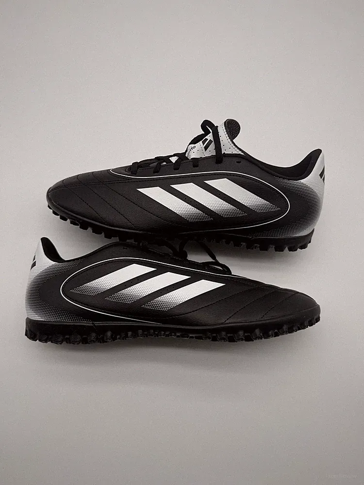 New Adidas Goletto IX TF Men's Size 11.5 Black Turf Soccer Cleats IH0083