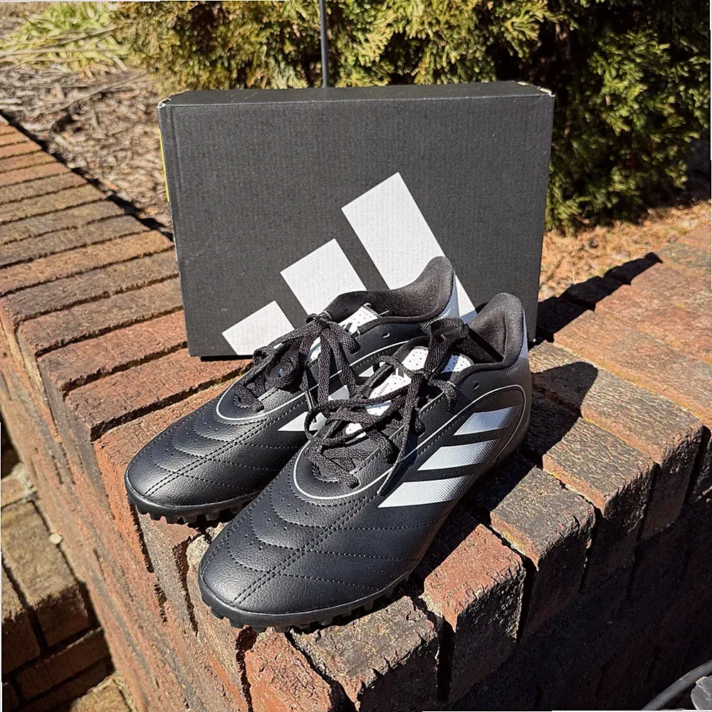 NEW Adidas Goletto IX Turf Soccer Cleats Kids Size 6 Black New W/ Box