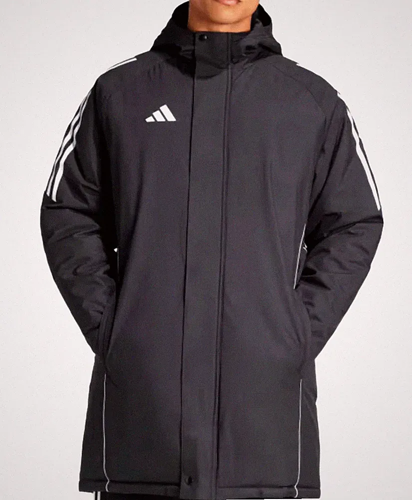 NEW ADIDAS MEN'S TIRO 24 SOCCER WINTER PARKA JACKET~ SIZE LARGE #IJ7391