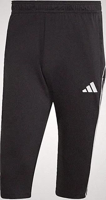 NEW Adidas Mens Black/White Tiro23 League 3/4 Pants XSmall