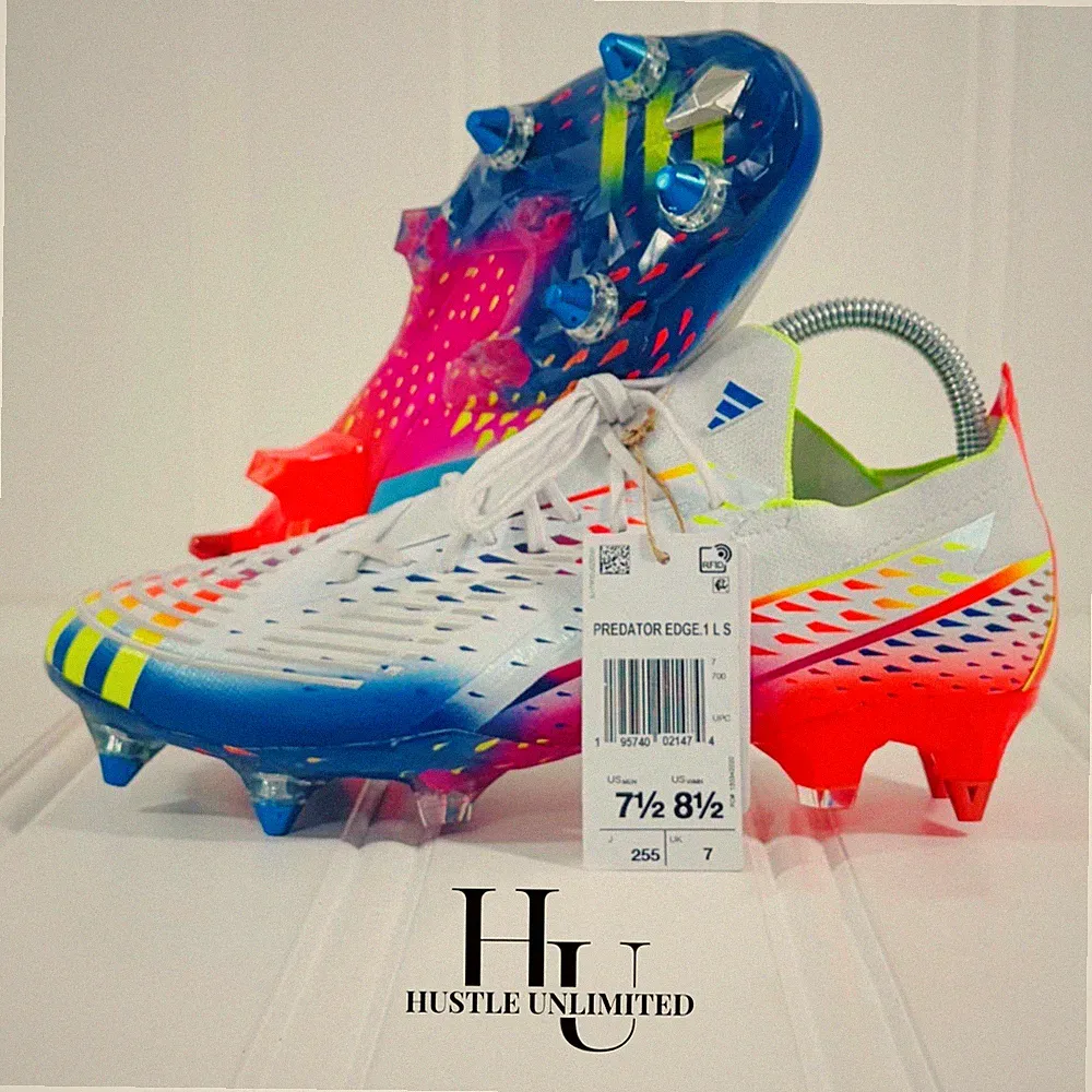 NEW Adidas Predator Edge.1 Low SG Al Rihla Pack Soccer Cleat Mens 7.5 Womens 8.5