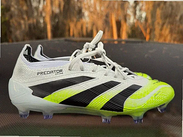 New Adidas Predator Elite Firm Ground Cleats Cloud White Size 10.5 JI1082