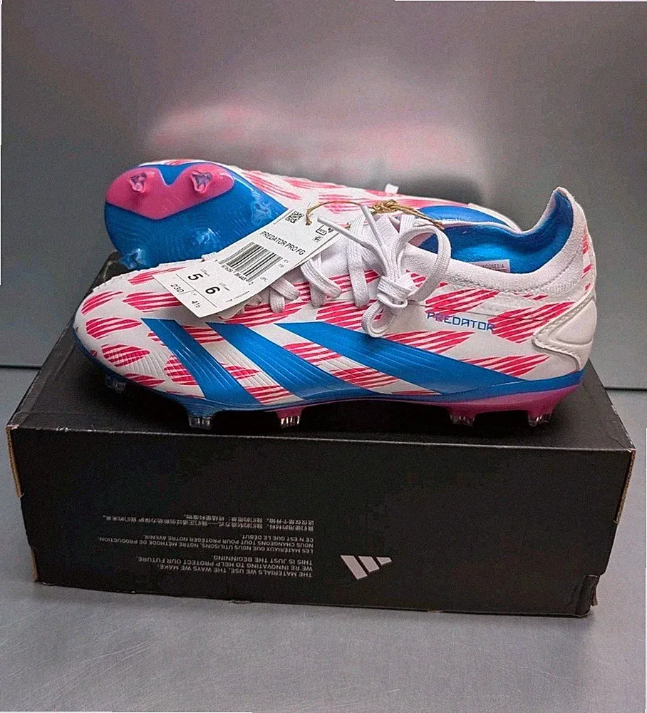 New adidas Predator Pro FG Reemergence Pack Soccer Cleats Mens Sz 5 /Womens 6