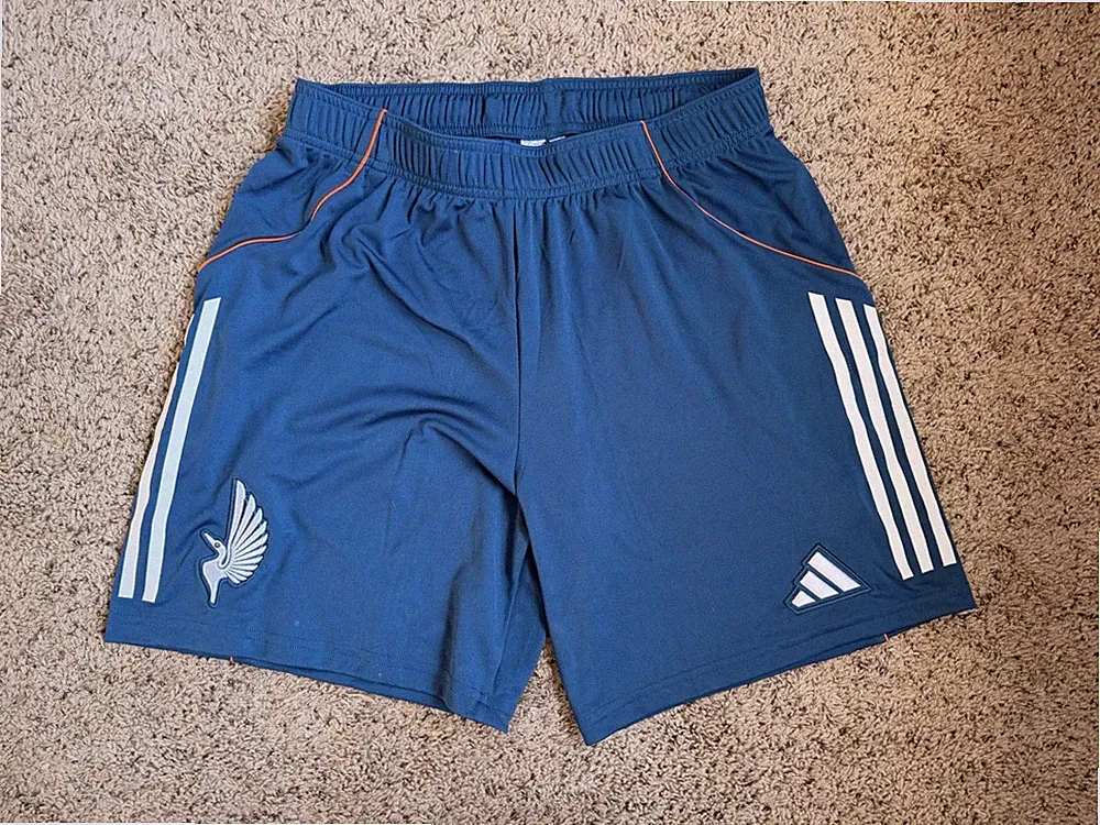 New Adidas Shorts MNUFC Minnesota United Loons Football Club Soccer NWOT Large