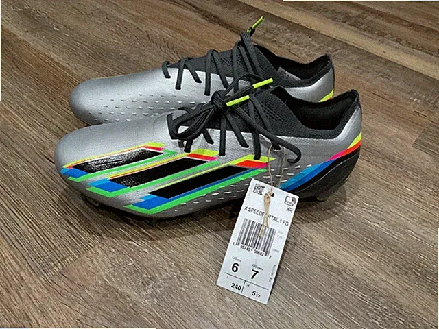 New Adidas X Speed Portal.1 FG Football Soccer Cleats Shoes (GW8428) Mens Sz 6
