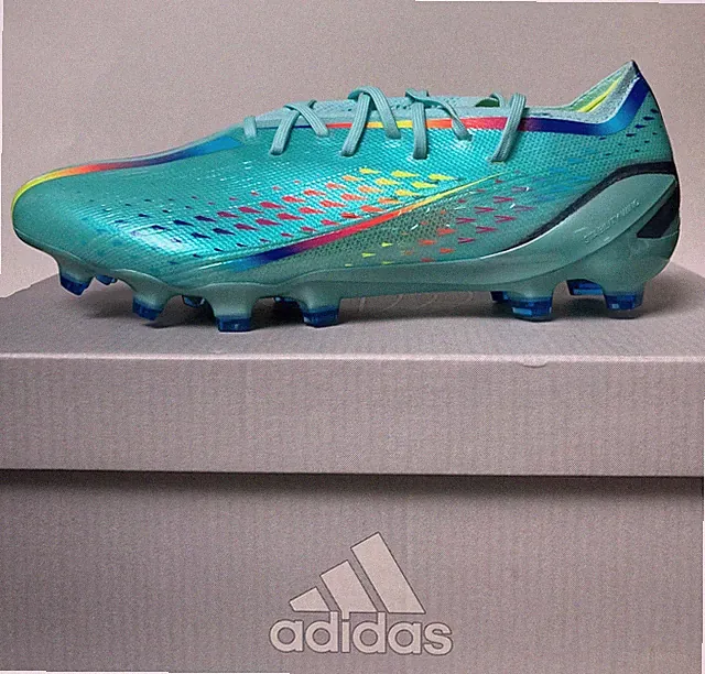 NEW Adidas X Speedportal.1 AG Cleats 6.5M US / 7.5W US / 6M UK GW8424 Aqua Blue