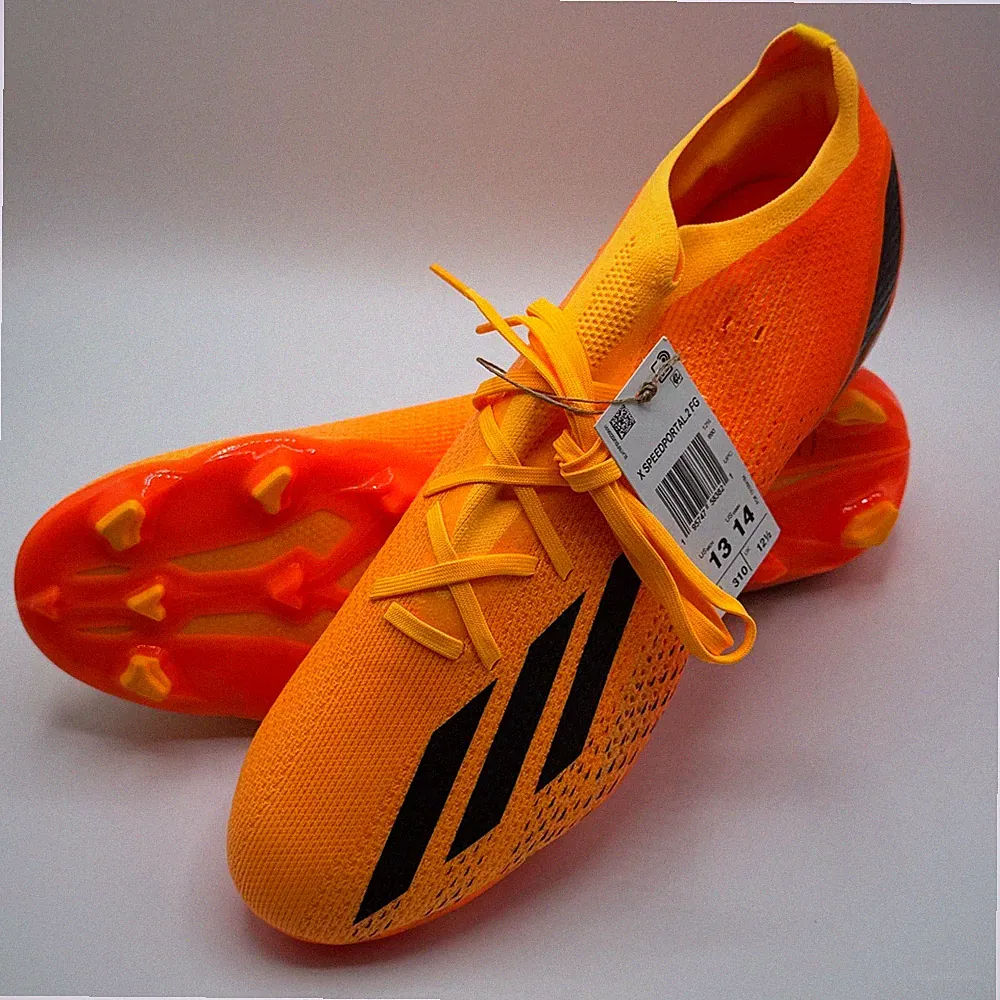 NEW Adidas X Speedportal.2 Firm Ground Soccer Cleats Orange GV9562 Size 13 Men