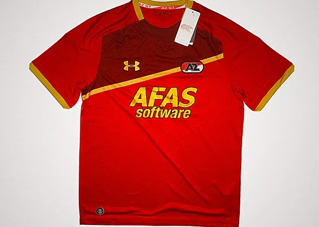 *NEW* Authentic Under Armour AZ Alkmaar Eredivisie Soccer Club Jersey; Size XL